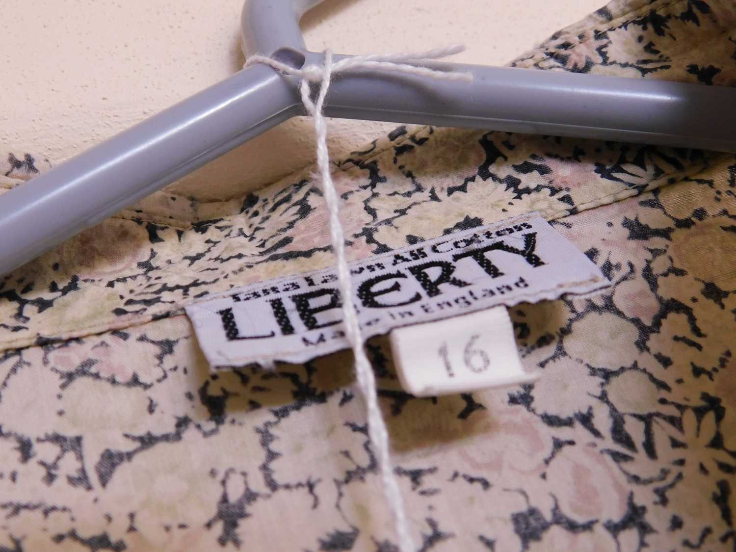A lady's Liberty floral print shirt, size 16 and a Liberty floral print dress, size 16, (2) - Image 2 of 3