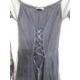 Three lady's dresses to include a black Peace Angel ankle length lace dress with corsetted detail, - Image 7 of 8