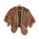 A short fur cape with front pockets/hand warmers and a full length fur coat, (2) - Image 2 of 2