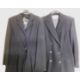A lady's Jeager pin stripe skirt suit, size 10, together with a Lady's Jaeger black wool longline - Image 2 of 7
