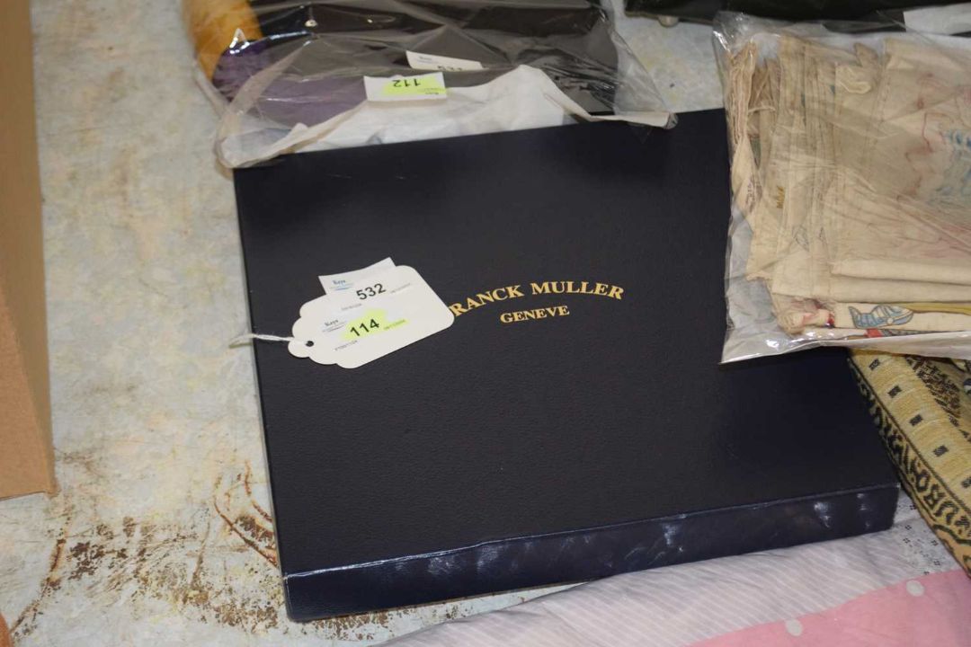 A Franck Muller 'Long Island' cotton scarf, approx. 152 x 118cm, boxed with original tissue - Image 5 of 8