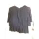 A lady's Jeager pin stripe skirt suit, size 10, together with a Lady's Jaeger black wool longline - Image 3 of 7