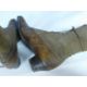 A pair of lady's Victorian leather boots, the lace up ankle high boots with pointed toes and block - Image 9 of 10