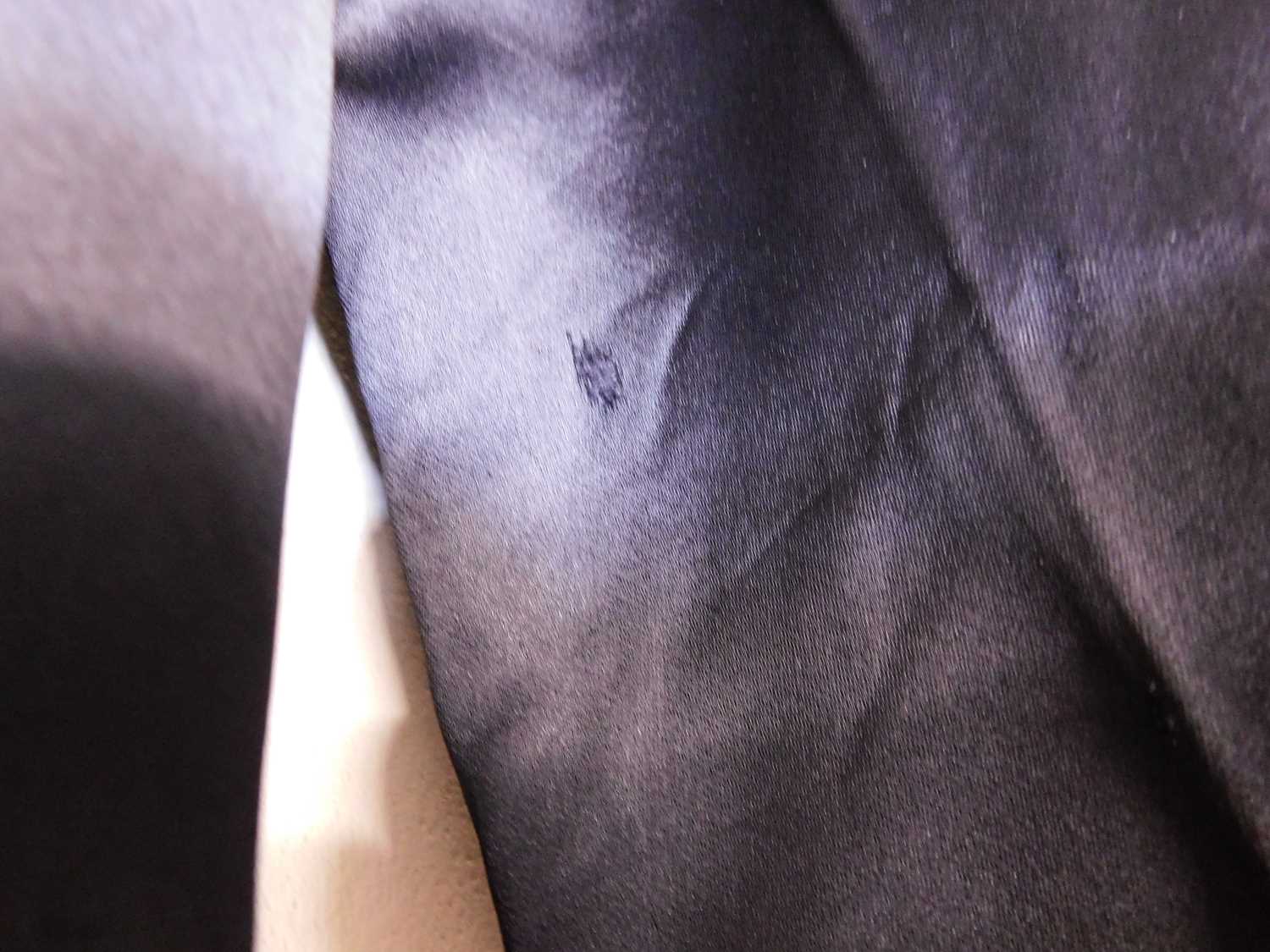 Two Yves Saint Laurent Rive Gauche jackets, to include a black satin single breasted pyjama style - Image 9 of 13