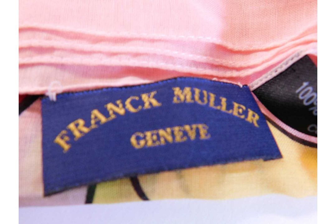 A Franck Muller 'Long Island' cotton scarf, approx. 152 x 118cm, boxed with original tissue - Image 3 of 8