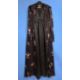 A black dress and chiffon coat cover with ruffle details, by Sally Poppy, size S - Image 1 of 6