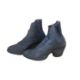 Two pairs of lady's mid 20th century shoes, to include a pair of rubberised heeled boots with - Image 10 of 14