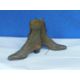 A pair of lady's Victorian leather boots, the lace up ankle high boots with pointed toes and block - Image 6 of 10