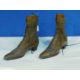 A pair of lady's Victorian leather boots, the lace up ankle high boots with pointed toes and block - Image 2 of 10