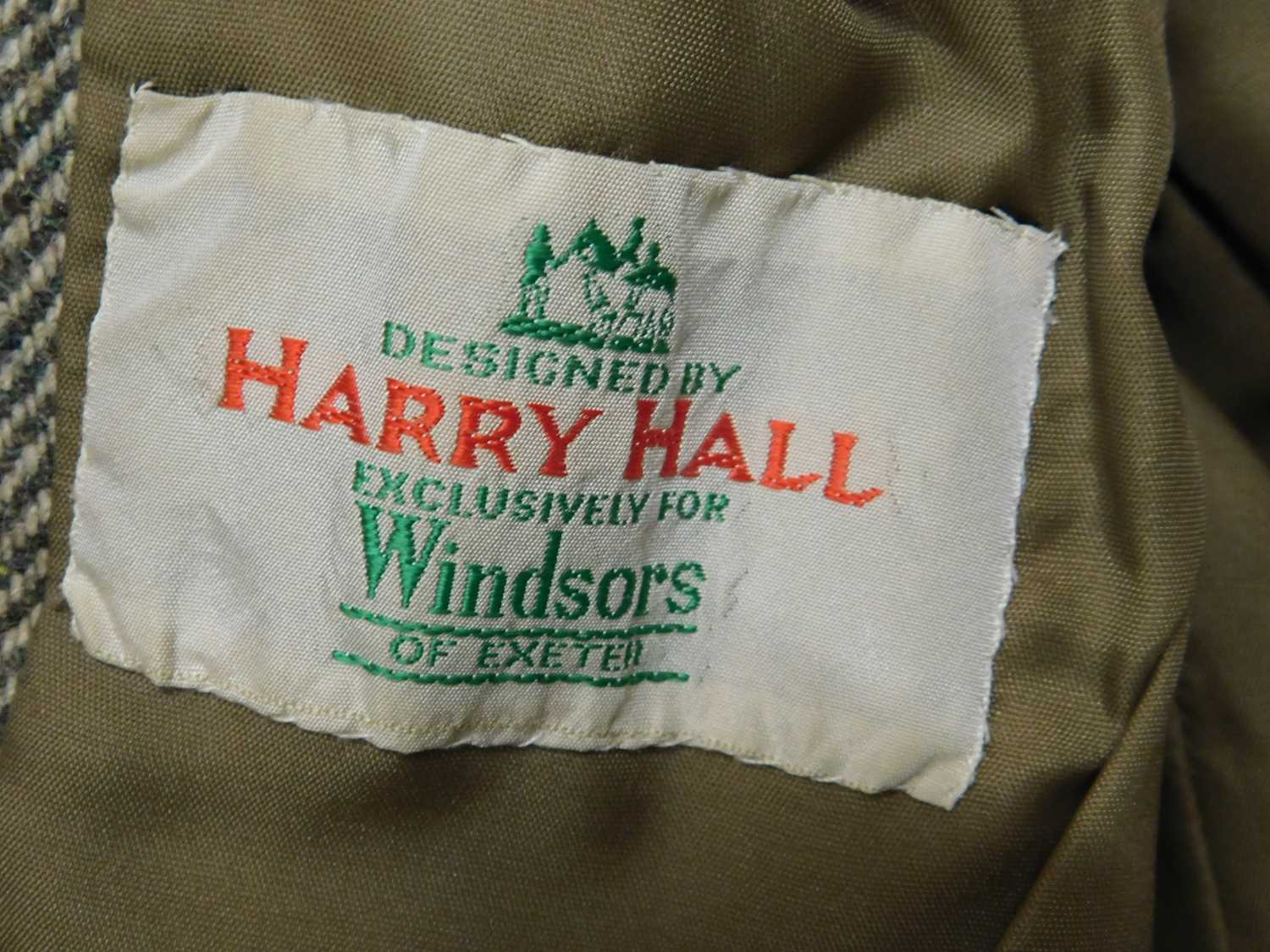 Two lady's jackets and two kilts to include a brown tweed Harry Hall three button single breasted - Image 5 of 5