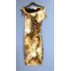 A sleeveless abstract pattern dress by Helmut Lang with asymmetrical cowl neck front, size S - Image 1 of 2