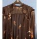 A black dress and chiffon coat cover with ruffle details, by Sally Poppy, size S - Image 6 of 6