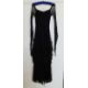 Three lady's dresses to include a black Peace Angel ankle length lace dress with corsetted detail, - Image 3 of 8