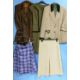 A quantity of ladies wear: to include a tweed check skirt by Daks, London; a Scottish wool kilt; a - Image 1 of 4