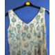 A mid 20th century blue beaded shift dress and matching bolero jacket by Mandell Couture - Image 4 of 6