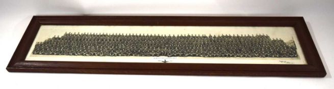 Framed Second World War photograph ofn 7th (LI) Battalion The Parachute regiment April 1944