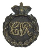 Victorian Cambridge Volunteer rifles cap badge