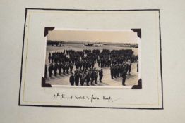 Very Rare, Second World War Photo album of 6th (Royal Welch) Parachute Battalion Training at