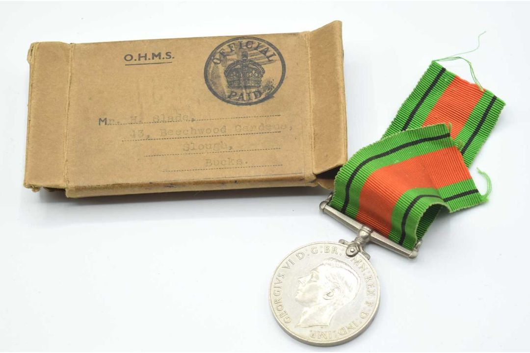 Quantity of Second World War British campaign medals to include Two 1939-45 Stars, Burma star, - Image 6 of 6