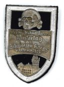 Unusual Third Reich SS-Oberabschnitt Nordost WinterTag des Schwarzen Korps 4. Februar 1934, shield