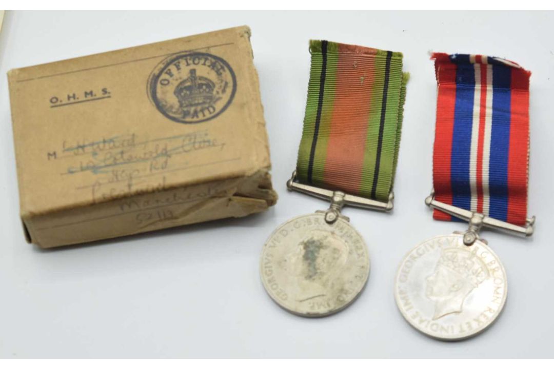 Quantity of Second World War British campaign medals to include Two 1939-45 Stars, Burma star, - Image 5 of 6