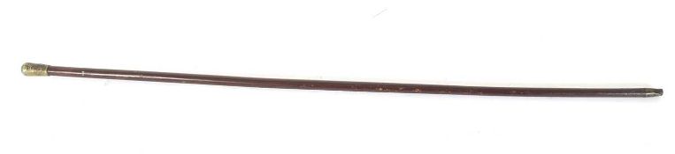 Early 20th Century British Army Swagger stick for 'Princess of Wales Own Yorkshire Regiment' (