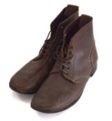 Pair of reproduction First World War B5 boots - UK size 11
