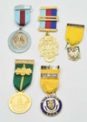 Quantity of masoinic Jewels to include grand charity 1993, royal arch, 275th anniversary of the
