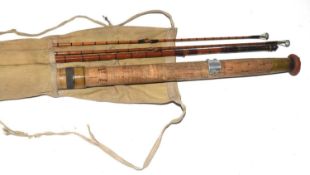 VINTAGE HARDY SPLIT BAMBOO FLY ROD, 'The ‘Loch” rod’ The Hardy “Loch” is a split bamboo Palakona,