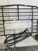 Mixed lot to include cellar racks, dog guard