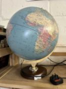 An electric globe