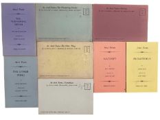 Ariel Poem Faber and Faber. Four Scarce booklets. The Winnowing Dream by Walter De La Mare. Nativity