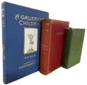 Three Works. A Gallery Of Children, Folio. Illustrated by H. Willebeek Le Mair, 1925 3rd Edition.