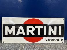Martini enamel sign - 46 cm wide