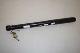 Vintage truncheon and a whistle