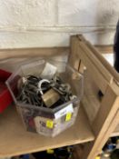 Box of various assorted keys
