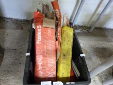 Quantity of small welding rods