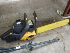 A McCulloch chainsaw