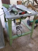 An Elektra Beckum bench saw