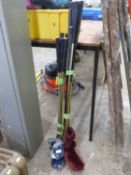 A quantity of golf clubs mainly Howson