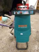 A Bosch garden shredder