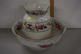 Grimwade wash bowl and jug