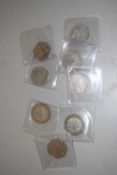 Mixed coins to include 50p and £2