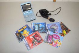 Gameboy Advanced with various games