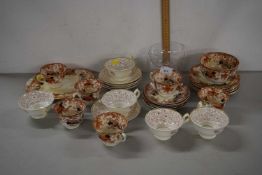Mixed Lot: Victorian and Edwardian tea wares