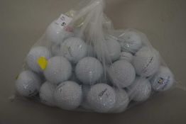 Box of 25 Titleist golf balls