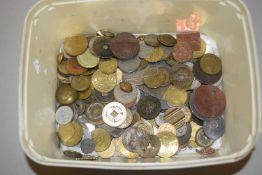 Box of various coinage