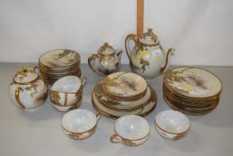 Japanese eggshell tea service