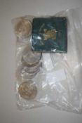 Quantity of Commemorative Crowns; Festival of Britain etc