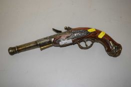 Reproduction flintlock pistol (display piece)